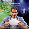 Samsung Смартфон Galaxy S23 5 8 ГБ ОЗУ + 128 ГБ/256 ГБ eSIM+SIM Разблокирован Noir