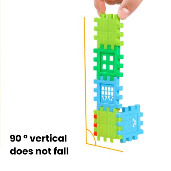 1 комплект строительных игрушек, креативные детские строительные блоки, игрушки, гигантские вафельные блоки, обучающие игрушки для детей