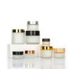 Frosted Glass Cream Jar Set: 30g, 50g, 100g - Eye Cream & Mask Containers