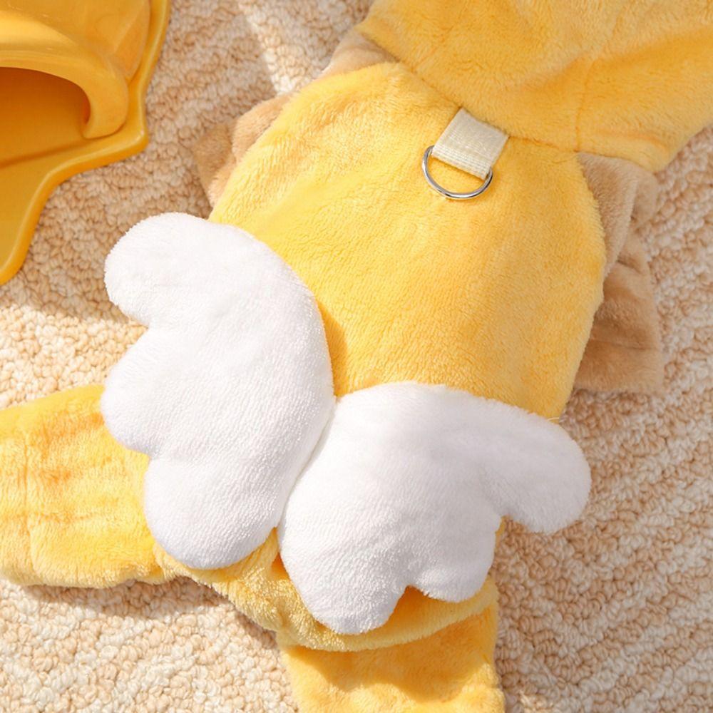 Милая пчелка, одежда для щенков, жилет, утолщенное пальто для плюшевого мишки, модная одежда для домашних собак, товары для питомцев