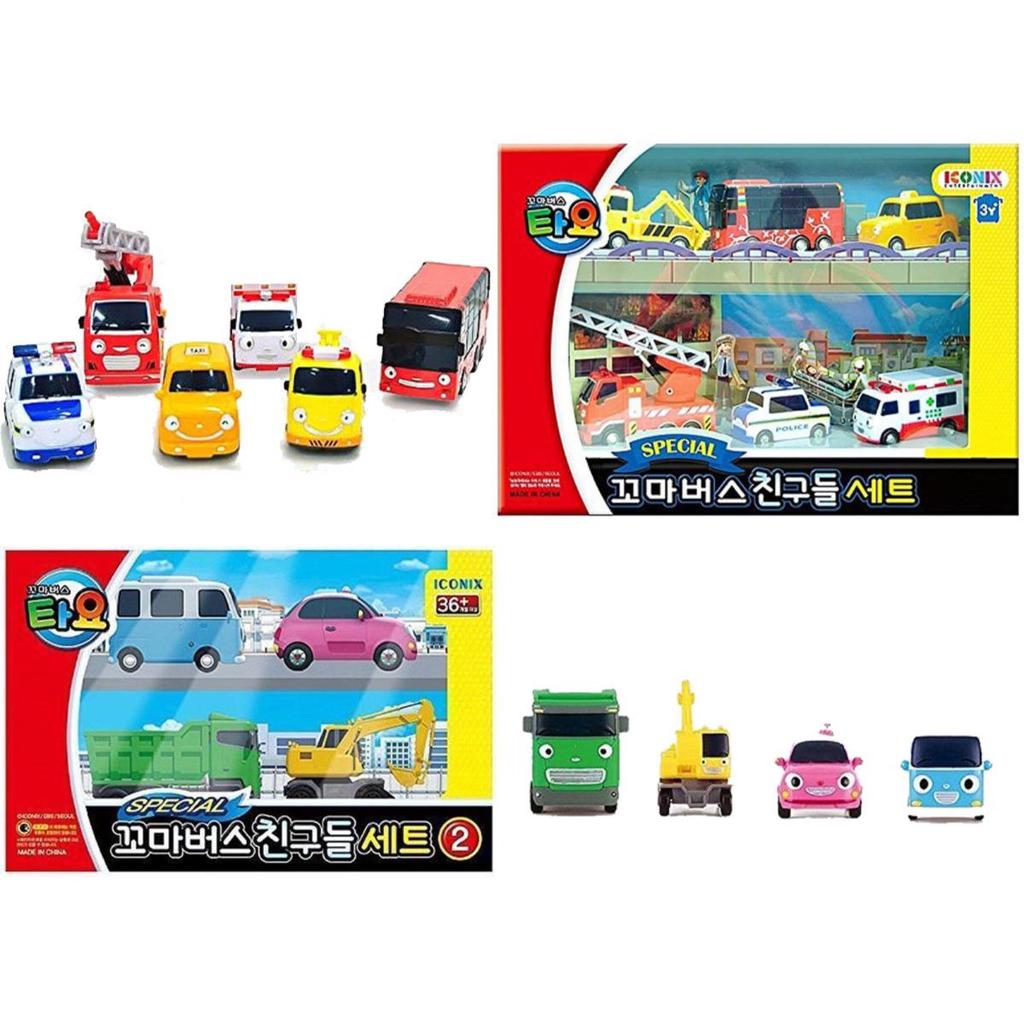 Origin Korea Model - Tayo The Little Bus Tayo Friends Special Mini 10 PC Toy Set