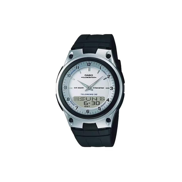 Casio Мужские часы стандартной серии Белые AW-80-7A AW-80-7A