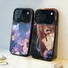B-Beyond the B-Boundary Чехол для телефона Для iPhone17 16 15 14 13 12 Pro Max Серый Черный Матовый Лазерный Металлик Аврора Funda
