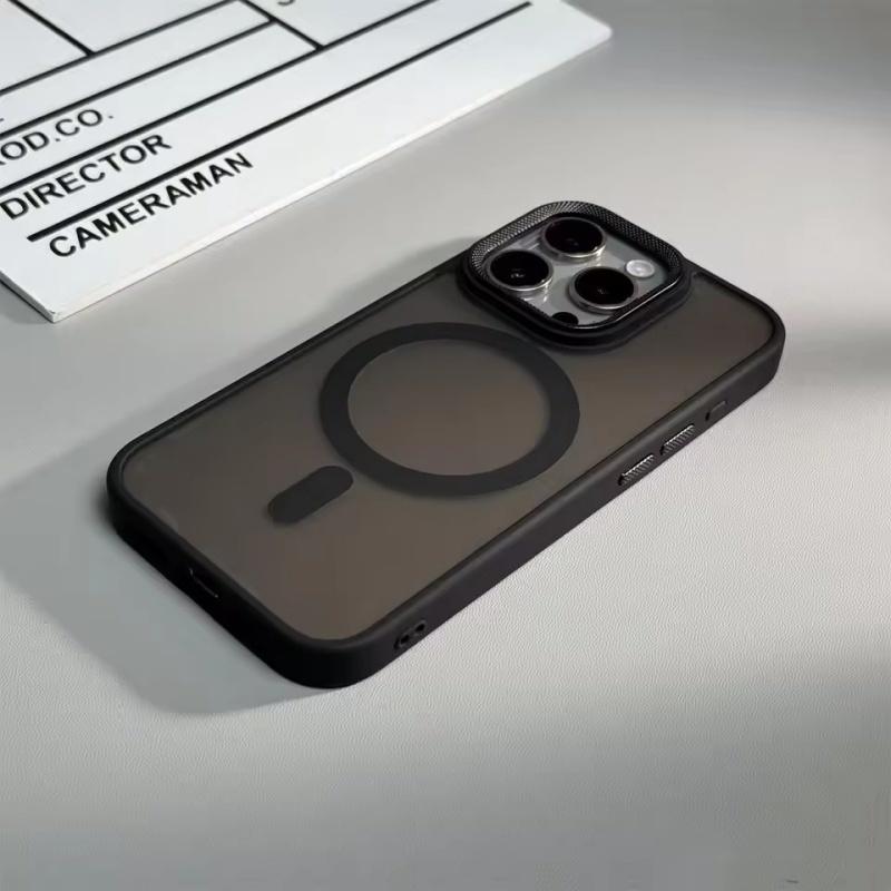 Роскошный защитный чехол Spiricle Camera для iPhone 15 16 Pro Max 16 Plus, чехлы Magsafe для iPhone 14 12 11 13 Pro Max, матовый чехол