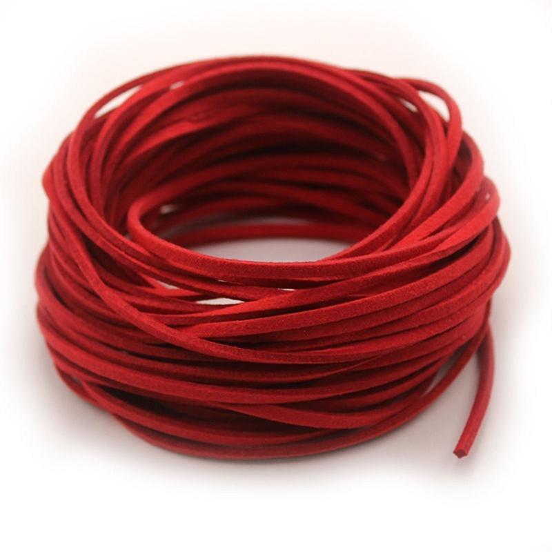 1M 3mm Manual Accessories Suede Leather String Jewelry Making Bracelet DIY Thread Cord