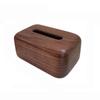 Simple Solid Wood Tissue Box Beech Walnut Napkin Paper Living Room Removable Home Storage Container