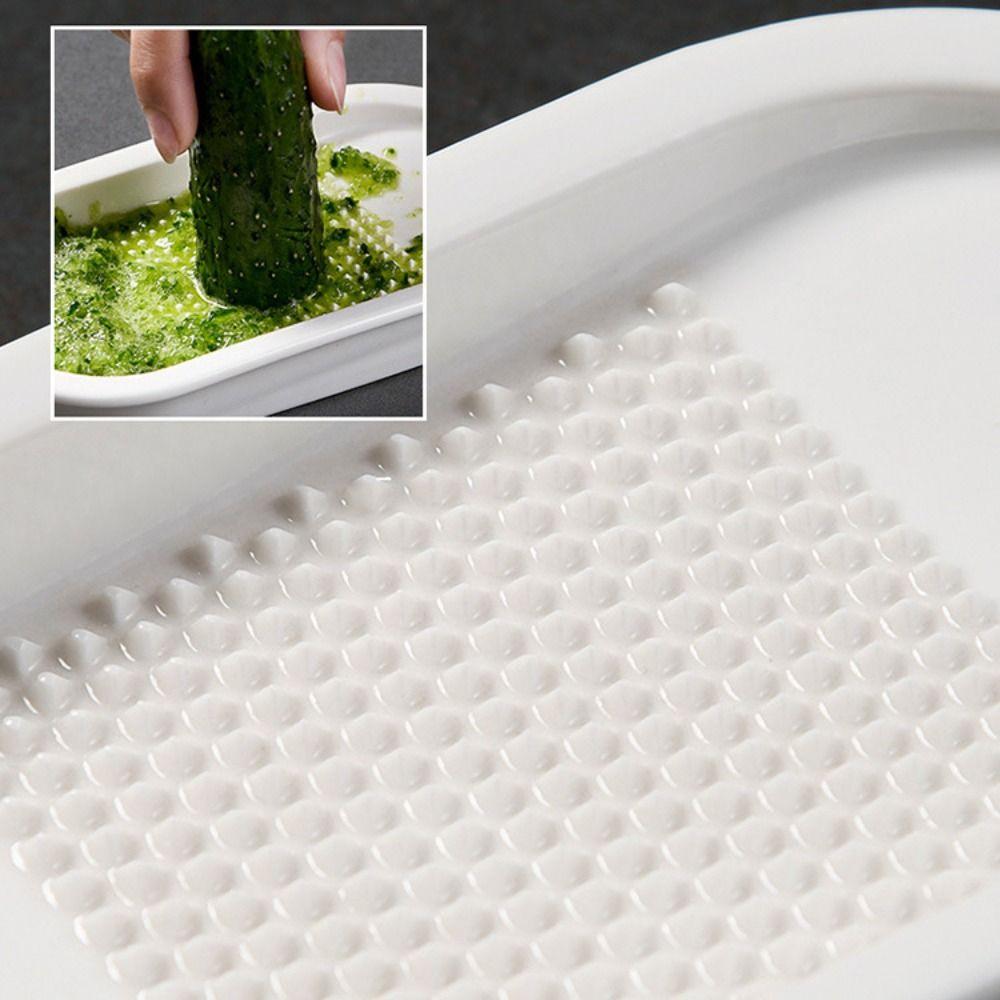 Wear Resistant Garlic Grinder Manual Kitchen Grater Vegetable Grinding Tool  Vegetable Puree Making