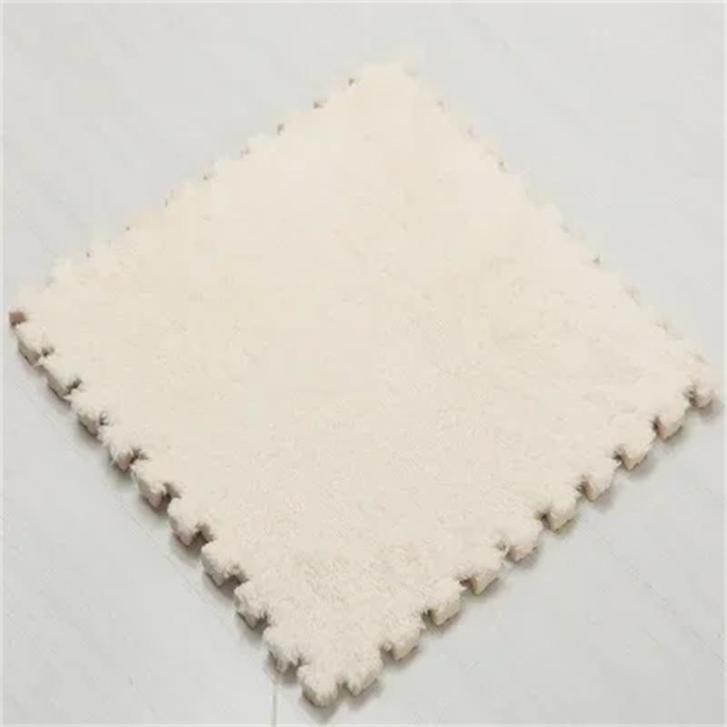 Мягкий плюшевый детский коврик Babe Toys Коврик-пазл из пены ЭВА Теплый детский игровой коврик Соединяющиеся коврики Ковер для младенца 30*30*1,2 см