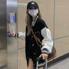 2023 осень/зима утолщенный бейсбольный трикотаж для женщин, модная куртка-пилот, пальто
