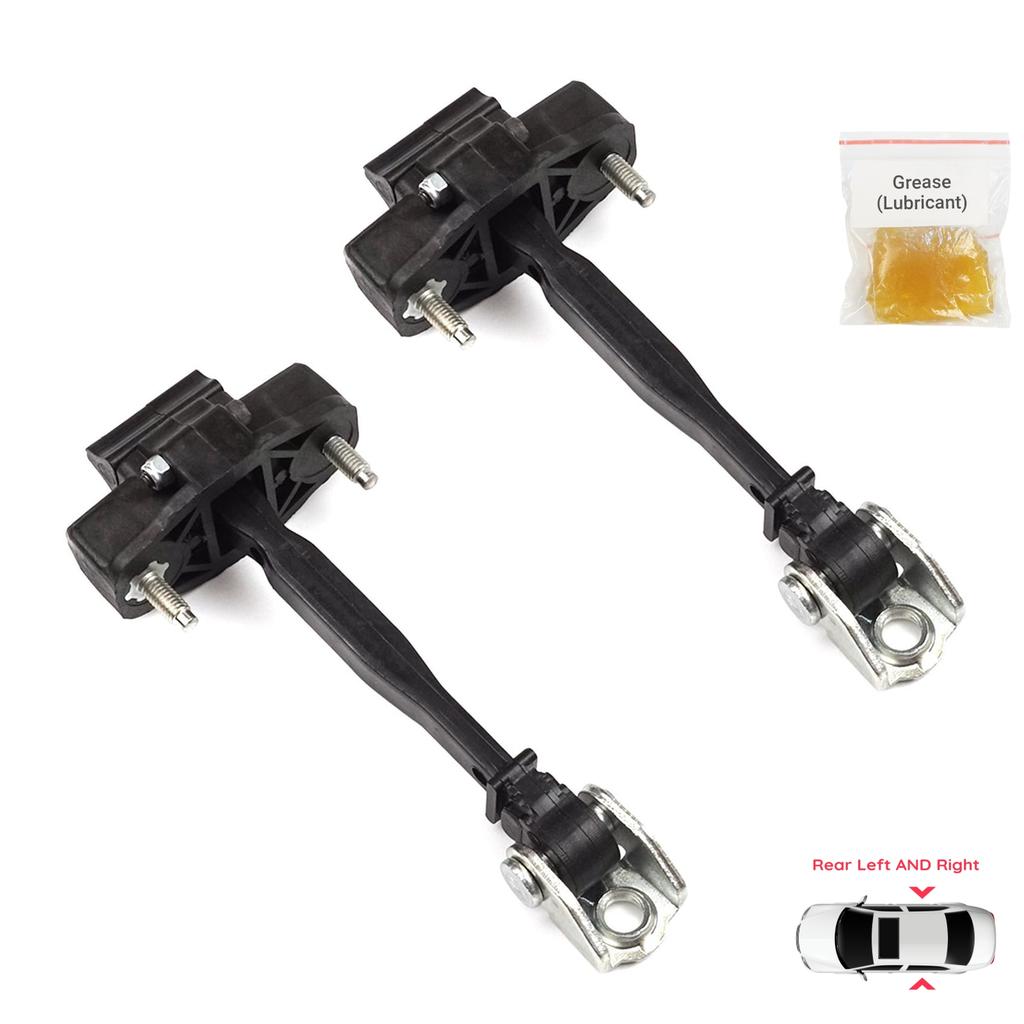 EDP1321-1 2 Pieces Rear Door Hinge Stop Check Strap Limiter for Peugeot 2008 e-2008 MK2 Opel Mokka B Mokka-e 9820816280