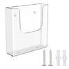 Ideamall Catalog Stand, Flyer Stand, Catalog, Document, Wall Mount, Acrylic (A4 Size)
