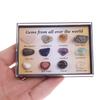 12Pcs/Box Chakra Stones Natural Stone Reiki Healing  Gemstones Agate