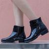 Women's Casual Outdoor Rain Boots Rubber Rain Boots PVC Non-Slip Waterproof 2024 New Women's Rain Boots Waterproof Size 35-43