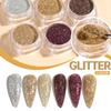 Nail Art Crystal Broken Diamond Powder, Flash Mixed Micro-Diamond Shiny Nail Sequins, Diamond Decorations