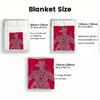 Beastars 2D Flat Pattern Flannel Blanket High quality All Seasons Warmth and Comfort Perfect for Christmas Gifts.MMT0918025