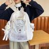 Школьная сумка Ученик средней школы Школьная сумка Женская Японский Второй Измерение Юань Прозрачная Сумка-Бар Пейн Детская Сумка Корейское Издание Большая Вместимость