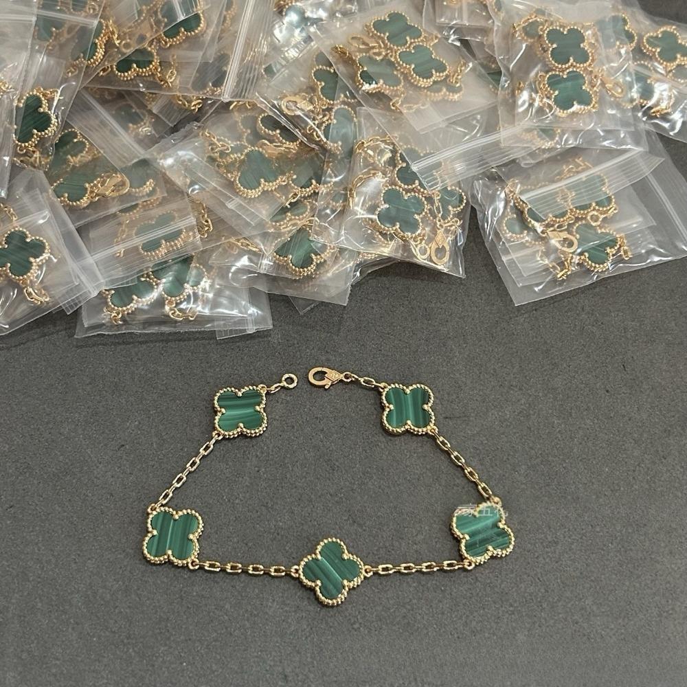 Высококачественный браслет из красного халцедона с лазерной гравировкой «Четырехлистный клевер» и «Пятицветник», из розового золота 18 карат, ювелирное изделие класса люкс, подарок для девушки