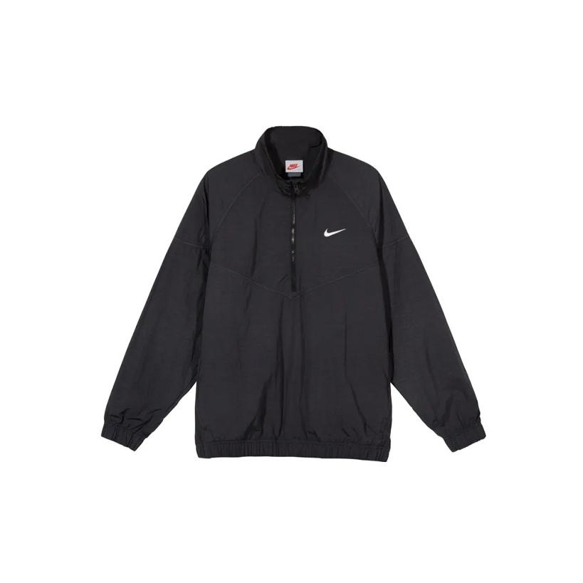 Nike Куртка X Stussy Windrunner Off Noir Верхняя одежда унисекс, черная CT4310-045