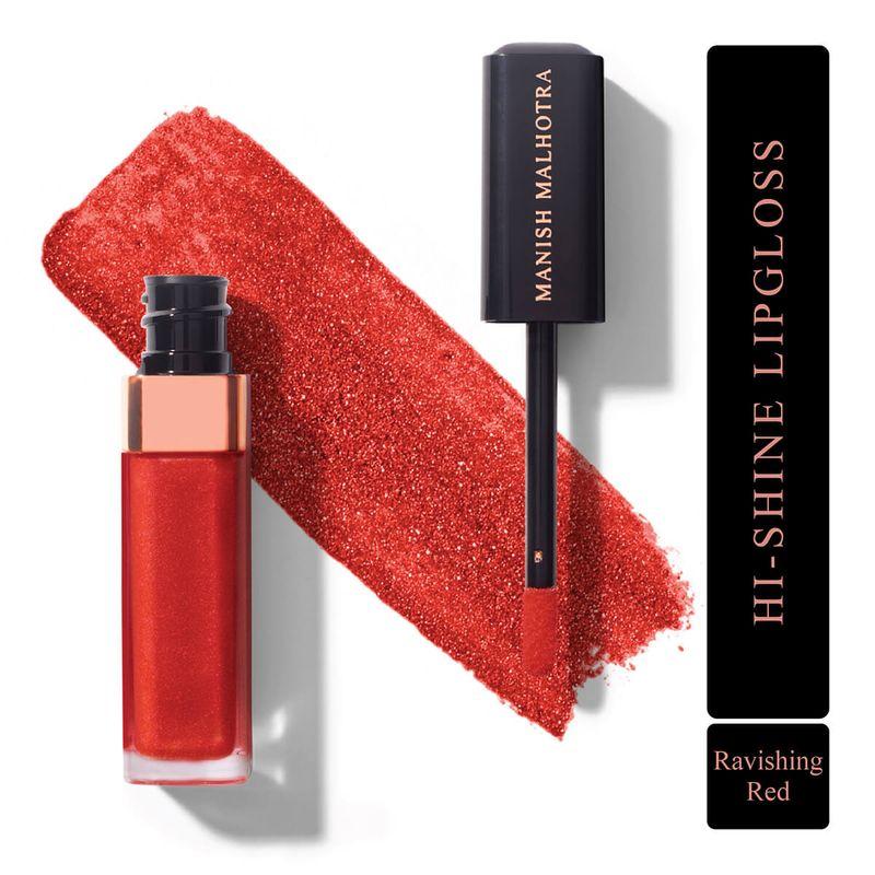 MYGLAMM Manish Malhotra Hi-shine Lipgloss - Блеск розы