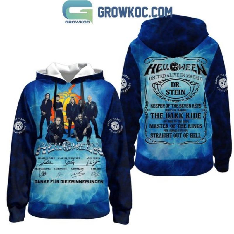 Rock Helloween 40 Years Anniversary Tour 3d Print Hoodies Men Women Fashion Hoodie Sweatshirt Band Coat Men Hoodie Tracksuit