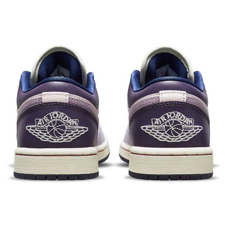 Air Jordan 1 Low Pastel Plum Женские кроссовки Фиолетовый Светло-Мягко-Розовый Сливовый-Туман DZ2768-651