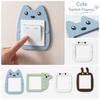 Creative Cat Shape Light Switch Cover Frame for Home Use Decorative Wall Switch Socket Sticker Protector for Standard Outlets