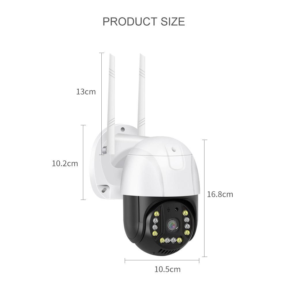 V380 PTZ WiFi HD 360° Наружная панорамная камера видеонаблюдения