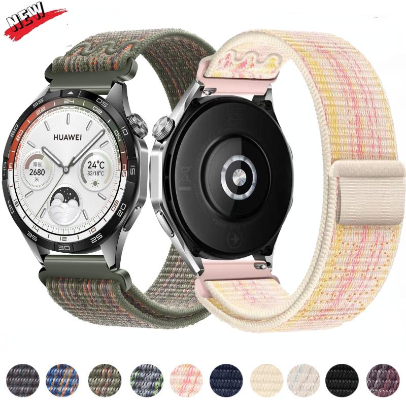 22 мм 20 мм Нейлоновый петлевой ремешок Для Huawei Watch GT5/4/3/2 Pro 46 мм Браслет на запястье Samsung Watch 7 6 5 4 Amazfit GTR/Balance Ремешок