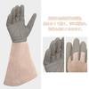 CE Certified Gardening Long Sleeve Rose Synthetic Puncture Floral Perfect for Gardening and Yard Work [Intra-FIT] Gloves, Gloves, Leather, Resistant,
