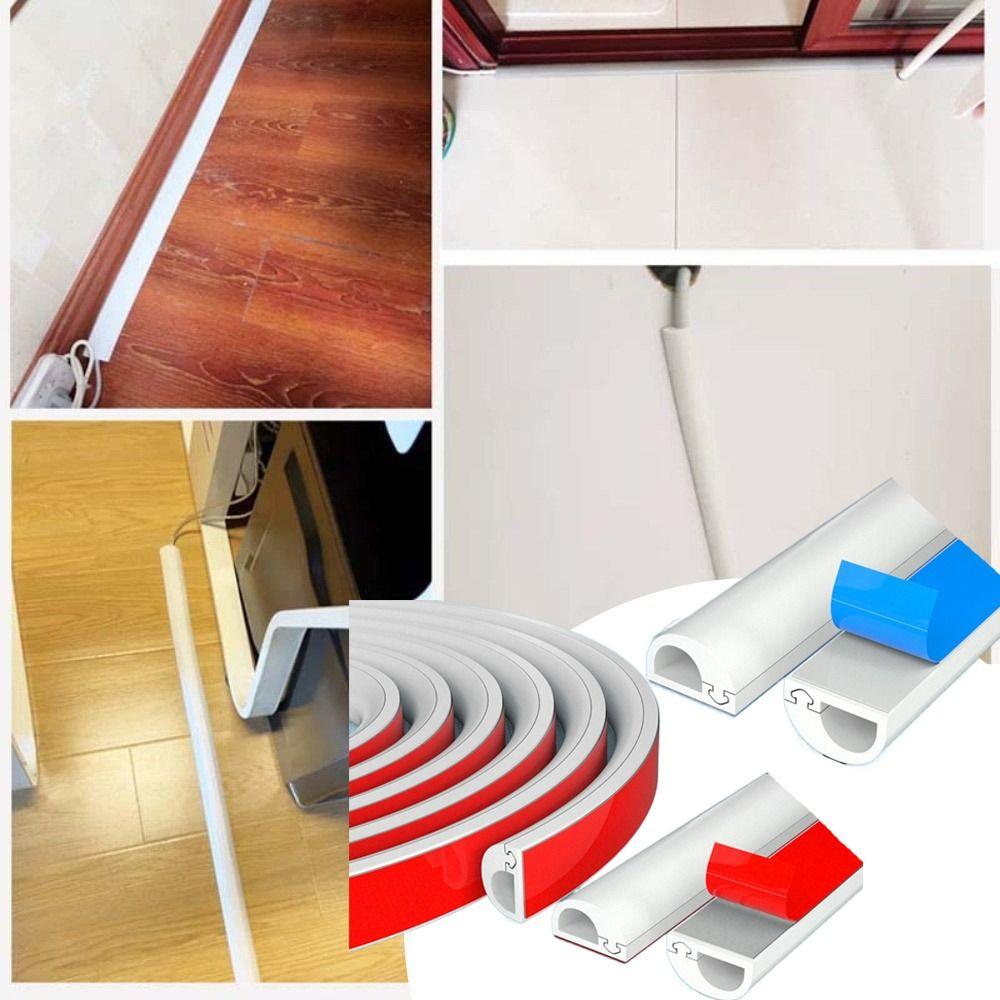Arc Floor Cord Cover Anti-extrusion Power Cable Protector Cord Protector Home Outdoor