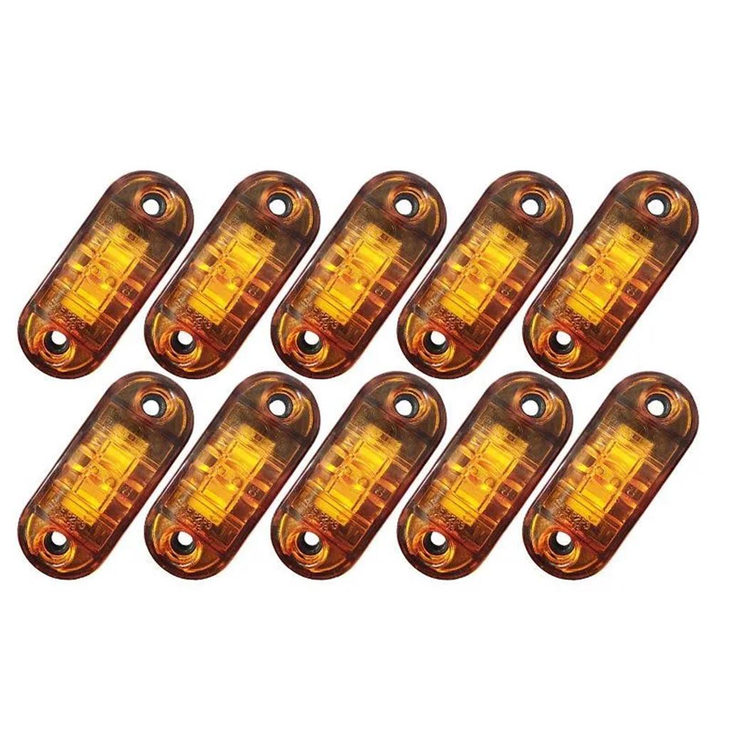 Tail Light Stop Brake Lights Waterproof Trailer Light Caravan Trailer LED Lamp, 12 V, 10 Pcs