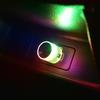 Мини-USB светодиодные атмосферные огни, декоративная лампа для вечерние, моделирование окружающей среды, автомобильная портативная Plug Play, авто интерьерная светодиодная лампа