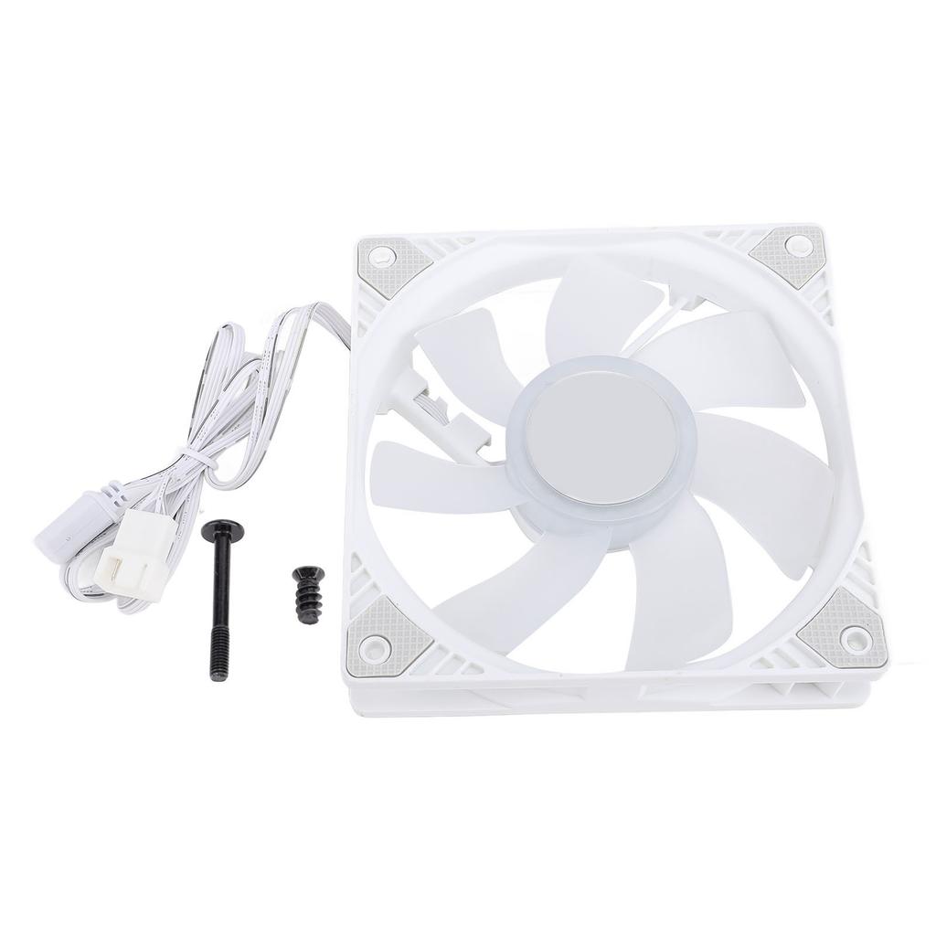 PC Case Fan Reverse Blade 120mm 4PIN PWM 5V ARGB MFDB Hydraulic Bearing 1500RPM Low Noise Computer