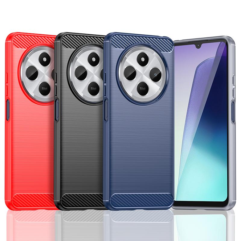 Ударопрочный защитный чехол для телефона Redmi 13 13C 13R 4G 5G A3 A3X Pro A4 A4X 14C 14R Turbo 3 4 Мягкие чехлы