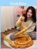 Simulated Plush Snake Toy Soft Filled Doll Room Decoration Children Holiday Gift