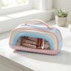 Makeup Bag Transparent Window Pencil Case Pencil Holder Pen Storage Bag  Student