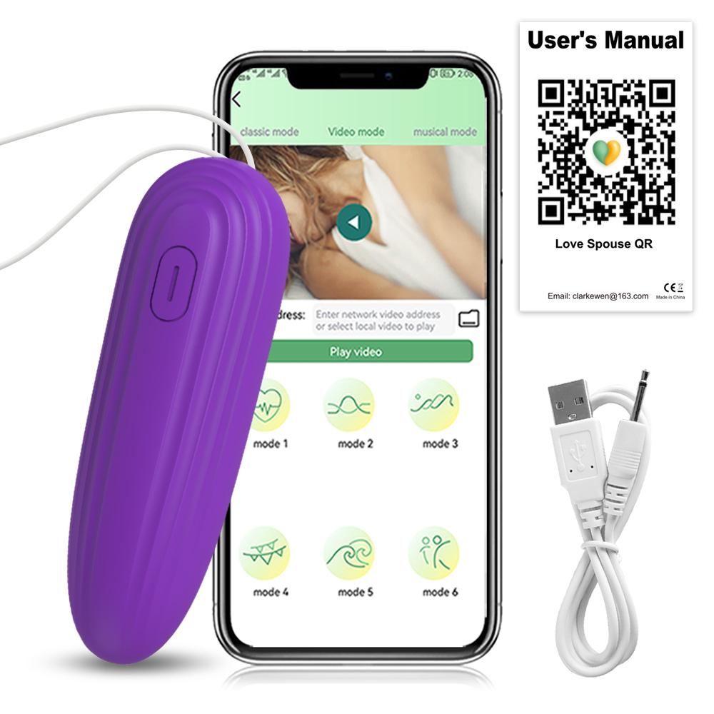 Bluetooth-приложение, мини-вибратор-пуля для женщин, стимулятор клитора, беспроводной пульт дистанционного управления, трусики, вибрирующее яйцо любви, женская секс-игрушка для взрослых 18