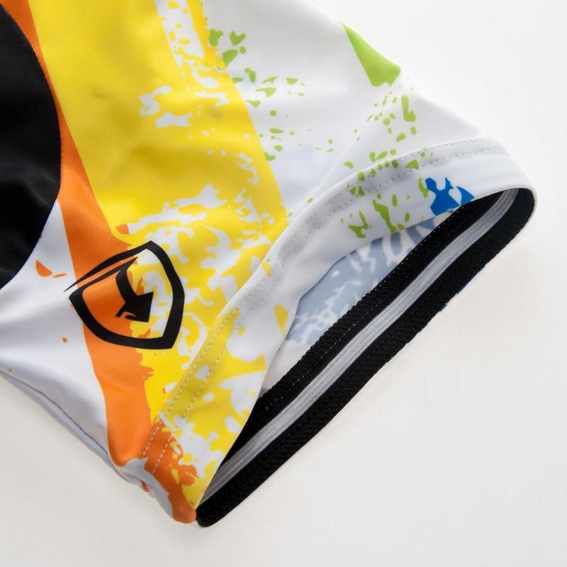 Летний короткий комплект одежды для езды на велосипеде, мужские спортивные трикотажные костюмы, черные брюки-комбинезон