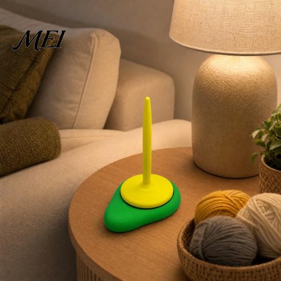 Multi-type Yarn Holder Avocado Holder, 3D Printed Spinner, Fits All Smooth Flow Tool Types, Rotating for Crocheting Knitting Winder Accessory