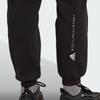 Adidas Stella McCartney M Pants Solid Color Logo Print Elastic Straight Sports Pants Women Pants Black HG6841