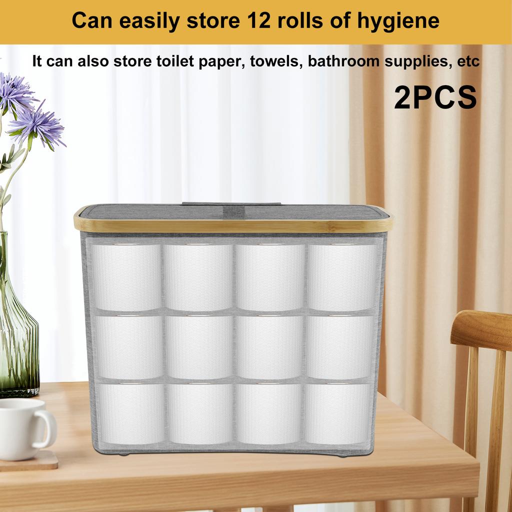 Bathroom Trash Can Foldable Toilet Paper Basket Toilet Creative Gap Waste Bin Large Capacity Household Paper Storage Holder