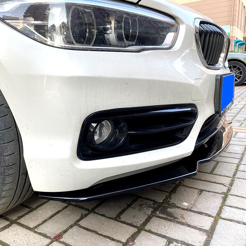 3 шт. Для BMW 1 серии F20 F21 116i 118i 120i 2011-2019 Автомобильный передний бампер Губа Спойлер Разделитель Диффузор Аксессуары Комплект Обвеса Накладка