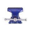 Blue Cast Iron Heavy Duty Vise Clamp Milling Metalworking Vice (5 )
