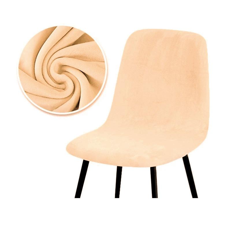 30/Цвета Велюровые Эластичные Чехлы на Стулья Для Столовой Чехол на Стул-Ракушку Сиденье Регулируемое Накидка на Стул Для Столовой Моющийся