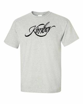 Футболка с черным логотипом Kimber, футболка бренда Pro Gun, 2-я поправка, огнестрельное оружие, пистолет, винтовка