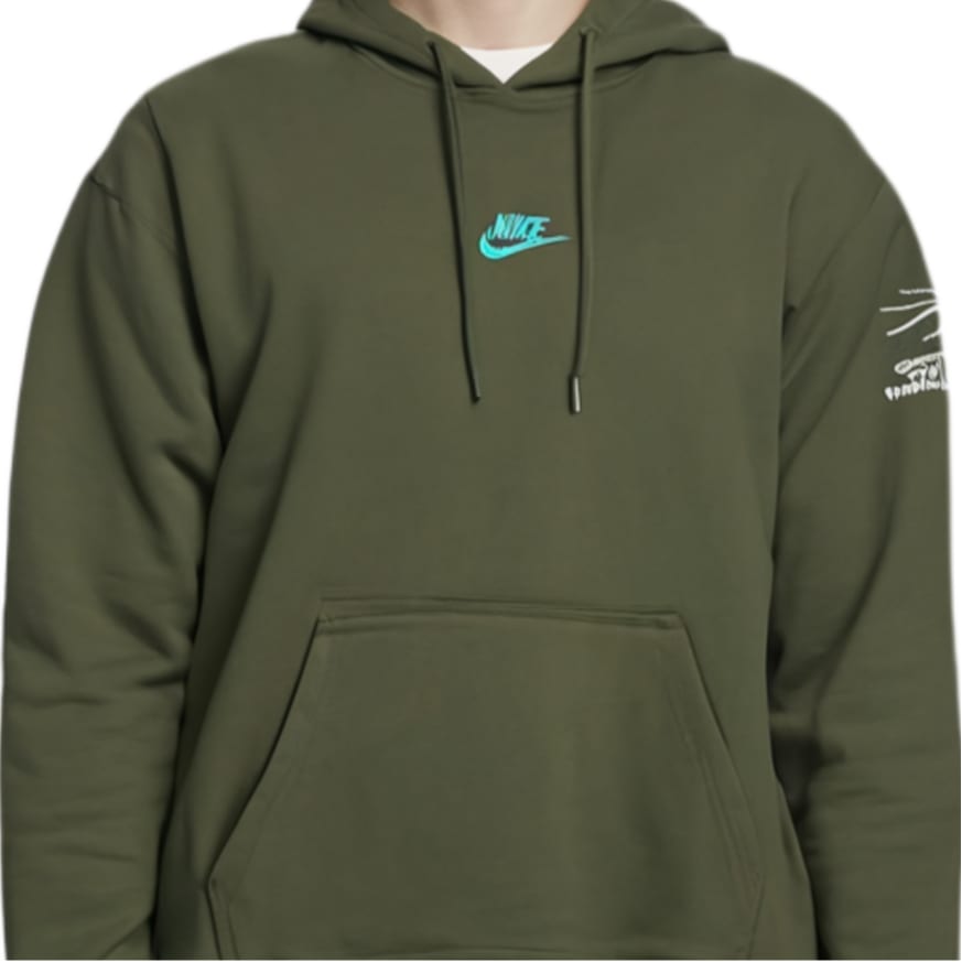 Nike Толстовка мужская Армейский зеленый FV8589-325