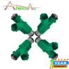 For 2005- Citroën C2 C3 Nemo Peugeot 206 207 Bipper 1.1L 1.4L New 4PCS Fuel Injectors 01F023 1984G0 9655833580
