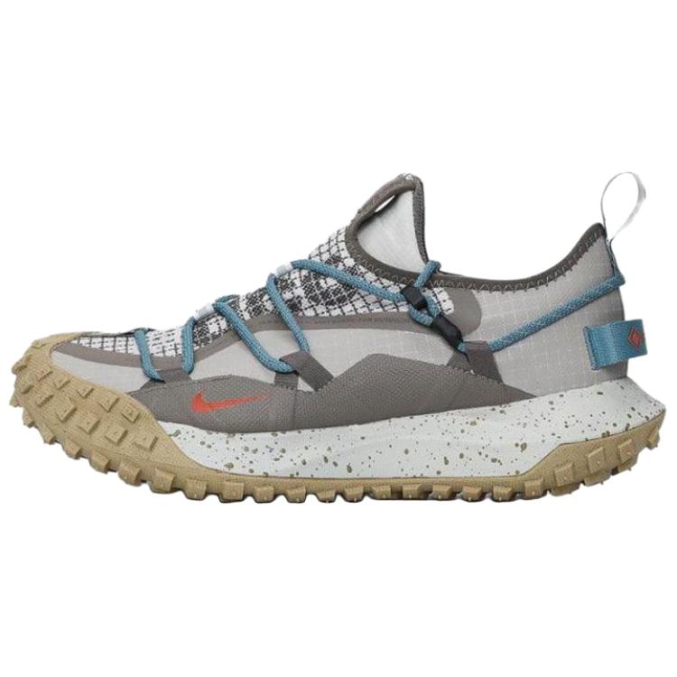 Nike ACG Mountain Fly Low GORE-TEX College Grey Picante Red Unisex Sneakers Fire-Red Cave-Lime Smoke-Blue IB7328-001