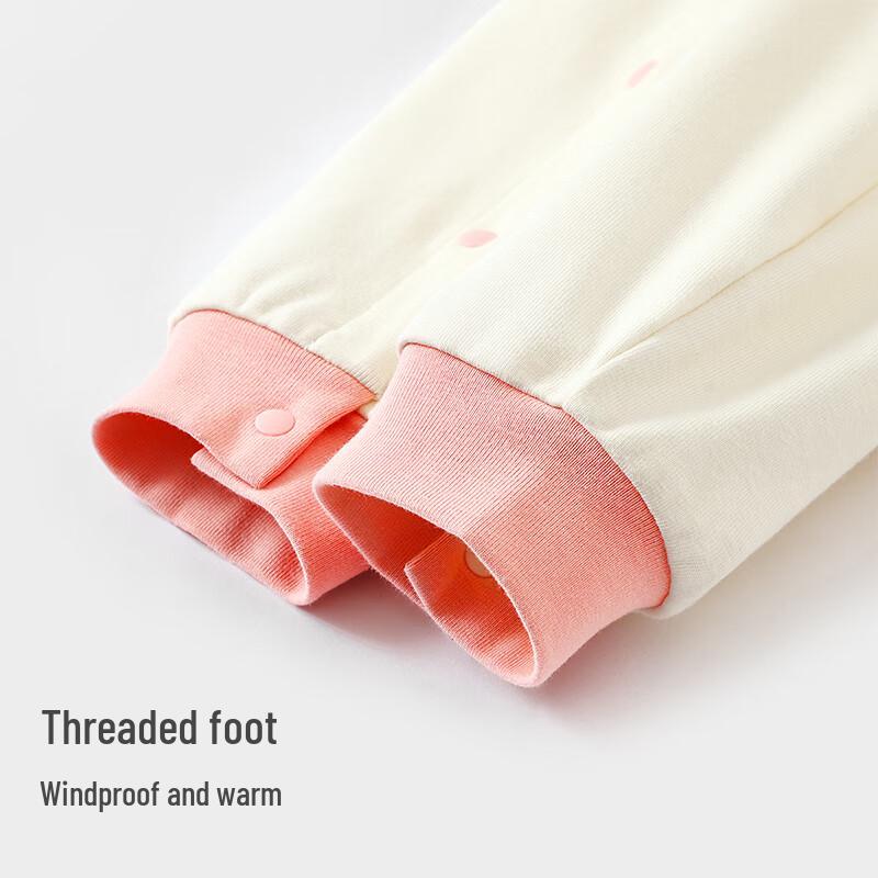 BadiBadi Infant Long-Sleeve Cotton Romper