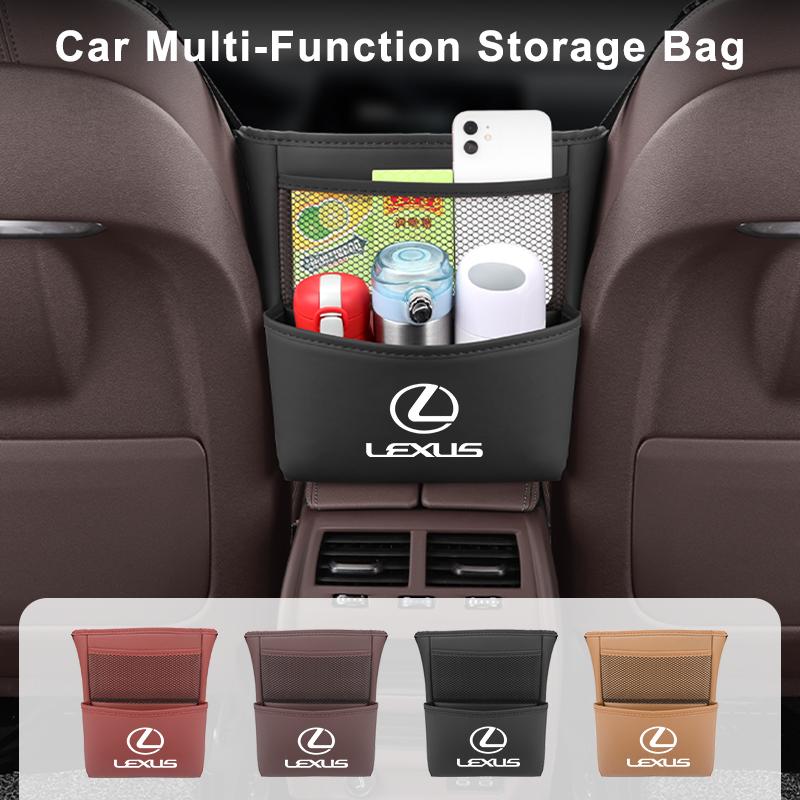 CKU5 Car Seat Back Storage Bag Tissue Holder Tools Organizer Accessories For Lexus UX250h RX450h CT200h RX400h NX300h RX350 RX300 GX4